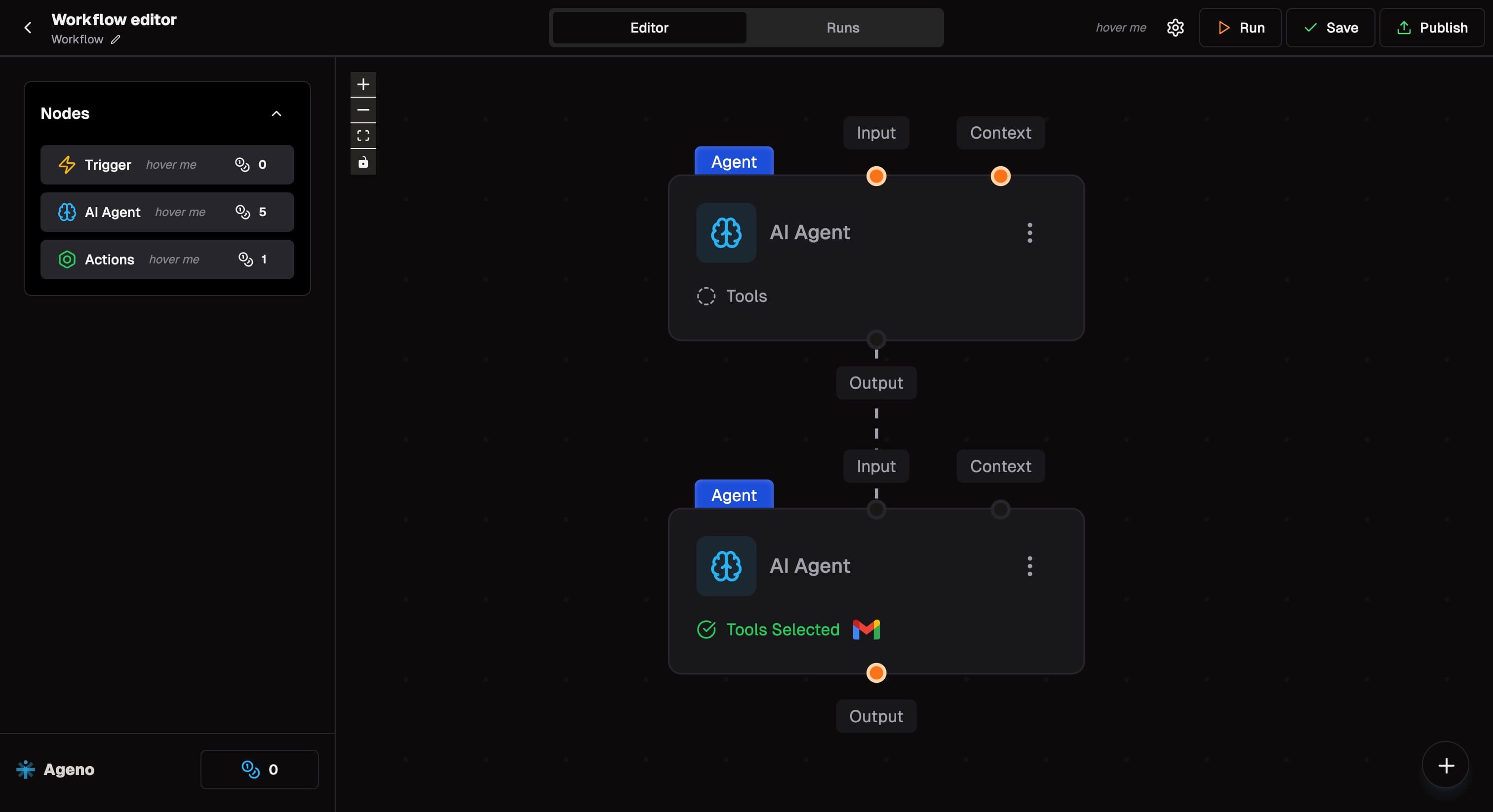 AI Agents Interface